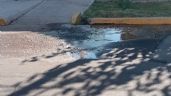 Foto ilustrativa de la nota titulada: Malestar en Guaymallén: una pérdida de agua que lleva semanas está destruyendo el asfalto