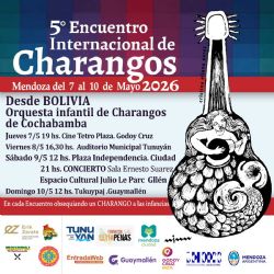 Comienza el quinto encuentro internacional del charango en Mendoza