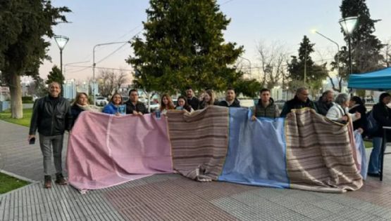 Frazadazo en Tunuyán ante la quita de la Ley de Zona Fría