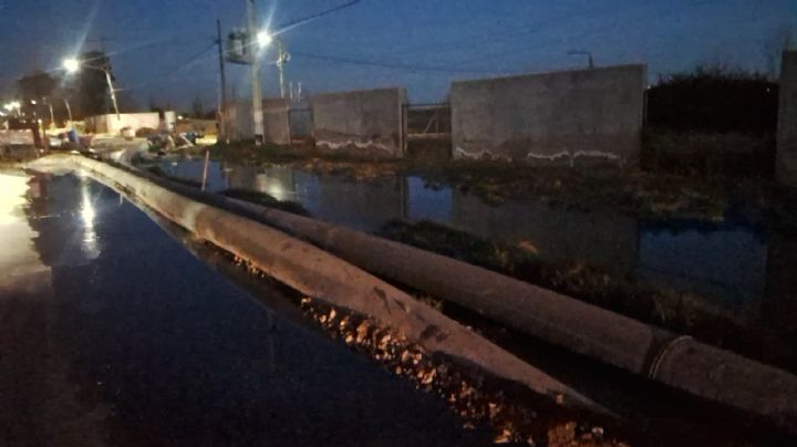 Pese a las promesas, líquidos cloacales volvieron a inundar la calle 2 de Mayo