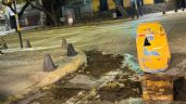 Foto ilustrativa de la nota titulada: Una pérdida de agua lleva más de un mes ignorada