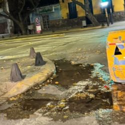 Una pérdida de agua lleva más de un mes ignorada