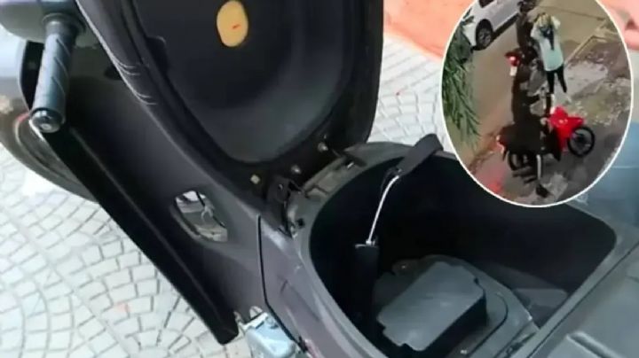 Intentaron robarle la moto, pero usó un dispositivo para electrocutar al delincuente: cómo funciona 