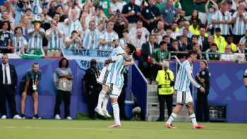 La Selección Argentina le ganó a Austria con dos goles de Messi