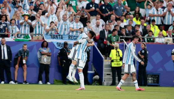 La Selección Argentina le ganó a Austria con dos goles de Messi