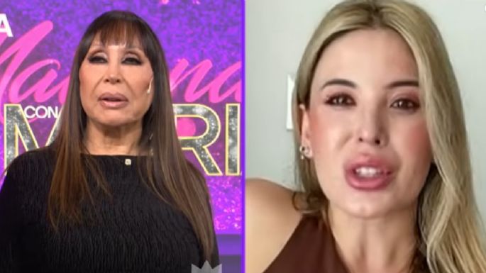 La indignación de Moria Casán por los videos de Jesica Cirio con bolsas llenas de dólares 
