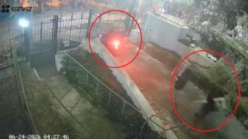 Inseguridad en Chacras de Coria: un video registró cómo delincuentes robaron en un barrio privado
