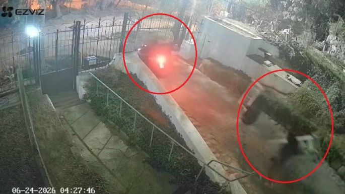 Inseguridad en Chacras de Coria: un video registró cómo delincuentes robaron en un barrio privado