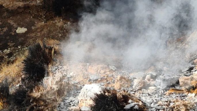Neuquén activó el protocolo preventivo por actividad del volcán Auca Mahuida