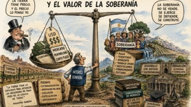 Foto iliustrativa de  El precio de la tierra y el valor de la soberanía