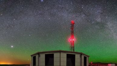 Foto iliustrativa de  Malargüe estableció una ordenanza para controlar la contaminación lumínica y ver mejor las estrellas