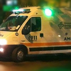 Un micro con 20 pasajeros cayó de un puente en Ruta Nacional 7