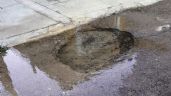 Foto ilustrativa de la nota titulada: Indignación en Guaymallén: vecinos denuncian una pérdida de agua que lleva casi un mes sin solución