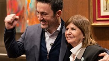 Patricia Bullrich respaldó las aspiraciones de Luis Petri en su paso por Mendoza