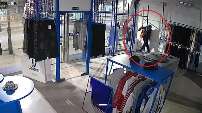 Inseguridad en el centro: robaron un local de ropa por décima vez