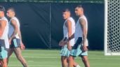 Foto ilustrativa de la nota titulada: El “Cuti” Romero se entrenó con el resto de la Selección Argentina 