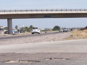 Se inician los trabajos en la calzada del tramo Maipú en el Acceso Este