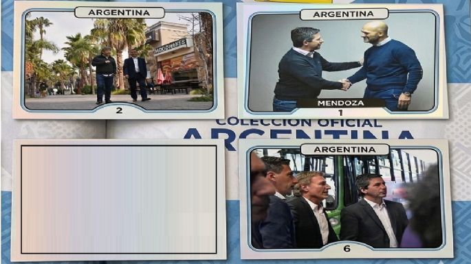 El álbum de figuritas con empresarios que está llenando Andrés Lombardi
