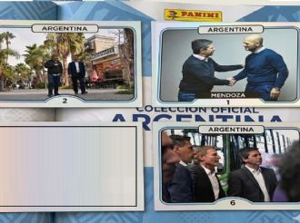 El álbum de figuritas con empresarios que está llenando Andrés Lombardi