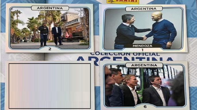 El álbum de figuritas con empresarios que está llenando Andrés Lombardi