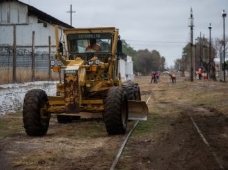 Iniciaron las obras del Tren de Cercanía que unirá a Chacras de Coria y San Martín
