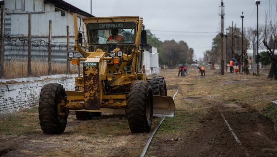 Iniciaron las obras del Tren de Cercanía que unirá a Chacras de Coria y San Martín