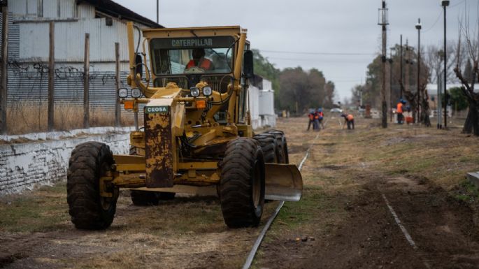Iniciaron las obras del Tren de Cercanía que unirá a Chacras de Coria y San Martín
