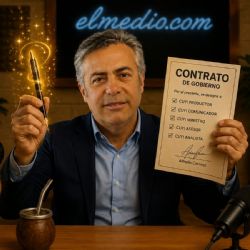 Los Cuyis escucharon que hay un intendente en el Mundial y le piden trabajo a Cornejo