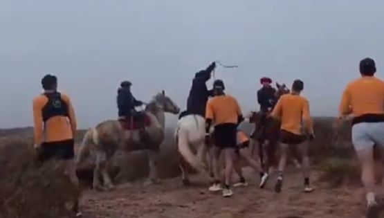 Jinetes agredieron a un grupo de runners en Río Negro: “Siempre recibimos amenazas”
