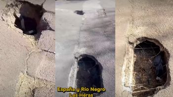 Vecinos en alerta: cráteres, basura y líquidos cloacales en una esquina de Las Heras