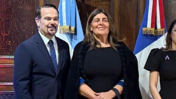 Control de daños: Mariana Juri se reunió con el embajador francés Romain Nadal