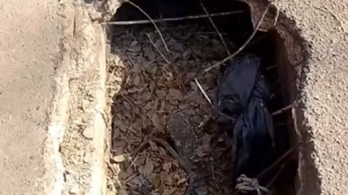 Vecinos en alerta: cráteres, basura y líquidos cloacales en una esquina de Las Heras