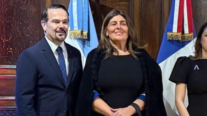 Control de daños: Mariana Juri se reunió con el embajador francés Romain Nadal