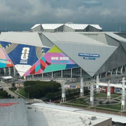 Los increíbles detalles del estadio Mercedes Benz de Atlanta