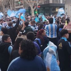 Locura! los mendocinos salieron a festejar el pase a la final del Mundial 2026