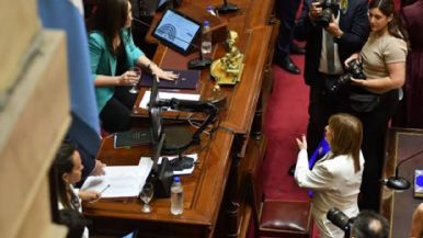Foto iliustrativa de  Un cruce entre Bullrich y Villarruel hace peligrar el quórum para tratar Propiedad Privada