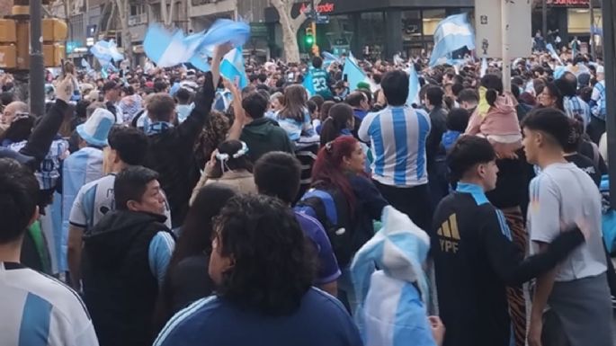 Locura! los mendocinos salieron a festejar el pase a la final del Mundial 2026