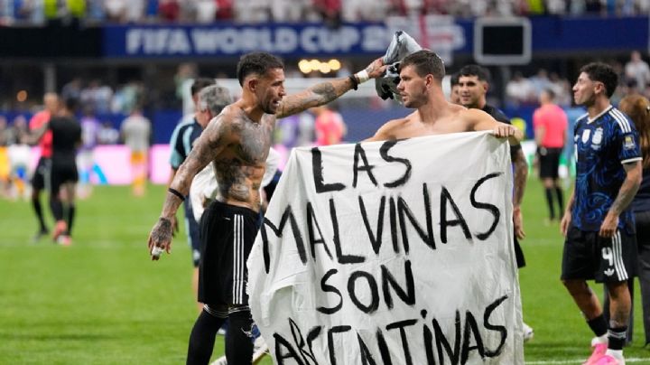 La FIFA inició un expediente disciplinario por la bandera de Malvinas 