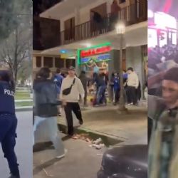 Disturbios, detenidos y policías lesionados durante los festejos del Mundial 