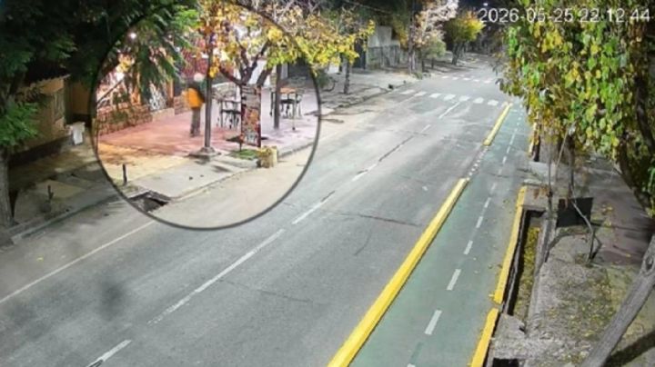 Sin límites: un video muestra cómo se roban dos sillas de un quiosco en Maipú