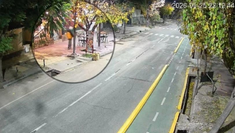 Sin límites: un video muestra cómo se roban dos sillas de un quiosco en Maipú