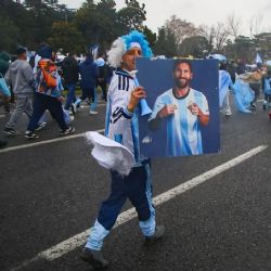 Bienvenidos a casa: la Selección Argentina llegó la país 