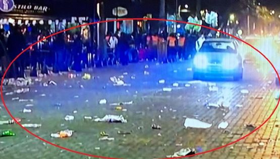 El lado B de los festejos: el centro mendocino volvió a quedar tapado de basura