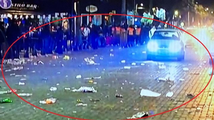 El lado B de los festejos: el centro mendocino volvió a quedar tapado de basura