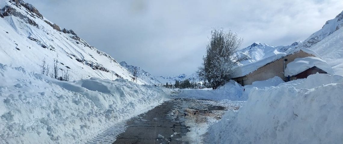 Ingresó un nuevo sistema frontal en Alta Montaña que durará hasta el 5 de agosto