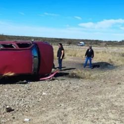 Una mujer murió tras un vuelco en la ruta 40 