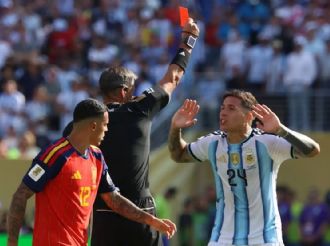 Sorpresa: se retiró árbitro que dirigió la final entre Argentina y España