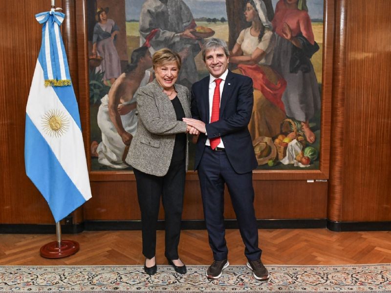 Kristalina Georgieva respaldó el programa económico de Argentina 