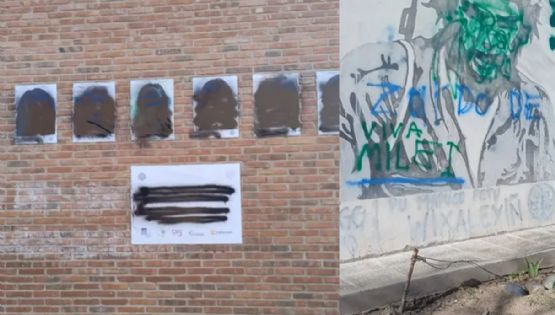 Repudian la vandalización de murales en la Universidad Nacional del Comahue
