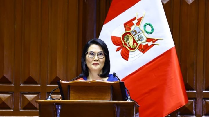 Keiko Fujimori juró como presidenta del Perú